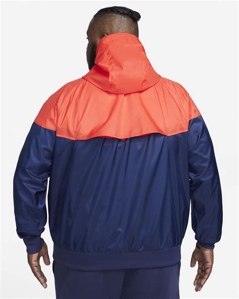 herenjack met capuchon nike sportswear down-fill windrunner|nike windbreaker jacket.